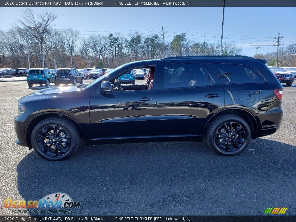 2020 Dodge Durango R/T AWD DB Black / Red/Black Photo #3