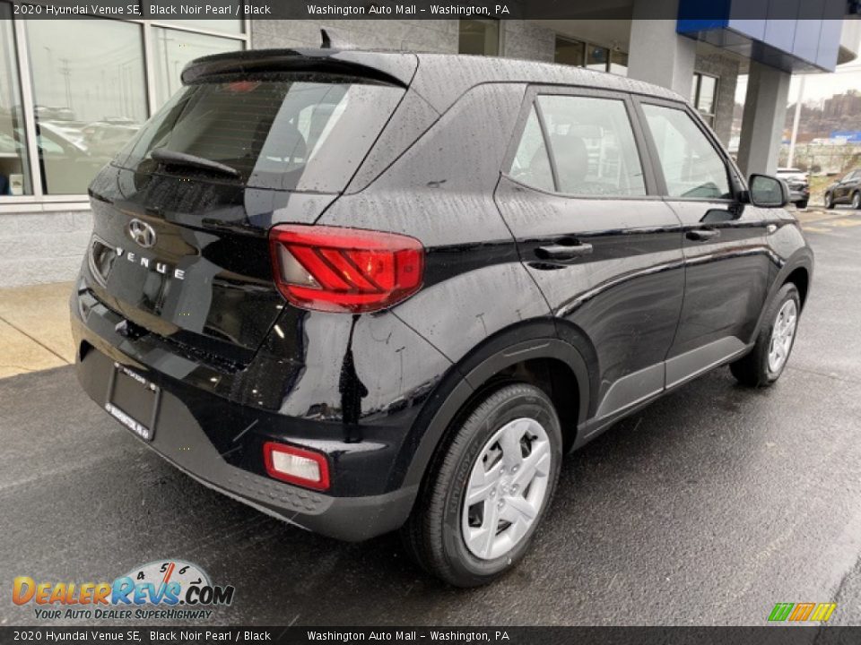 2020 Hyundai Venue SE Black Noir Pearl / Black Photo #4