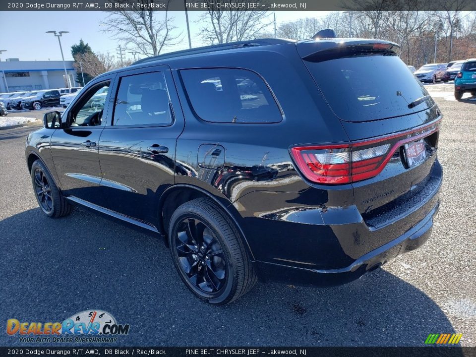 2020 Dodge Durango R/T AWD DB Black / Red/Black Photo #4