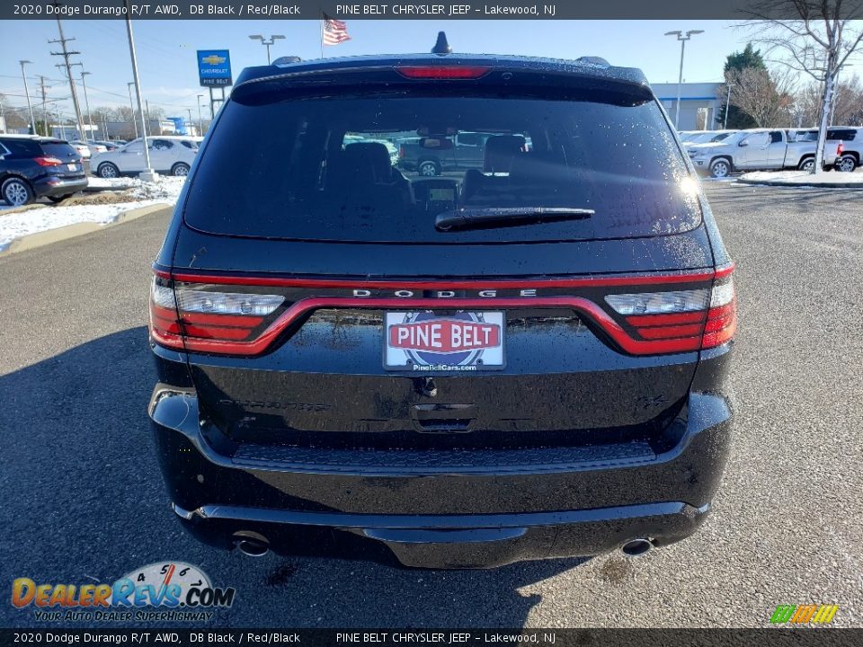 2020 Dodge Durango R/T AWD DB Black / Red/Black Photo #5