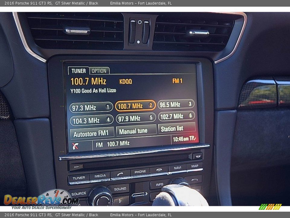 Controls of 2016 Porsche 911 GT3 RS Photo #42