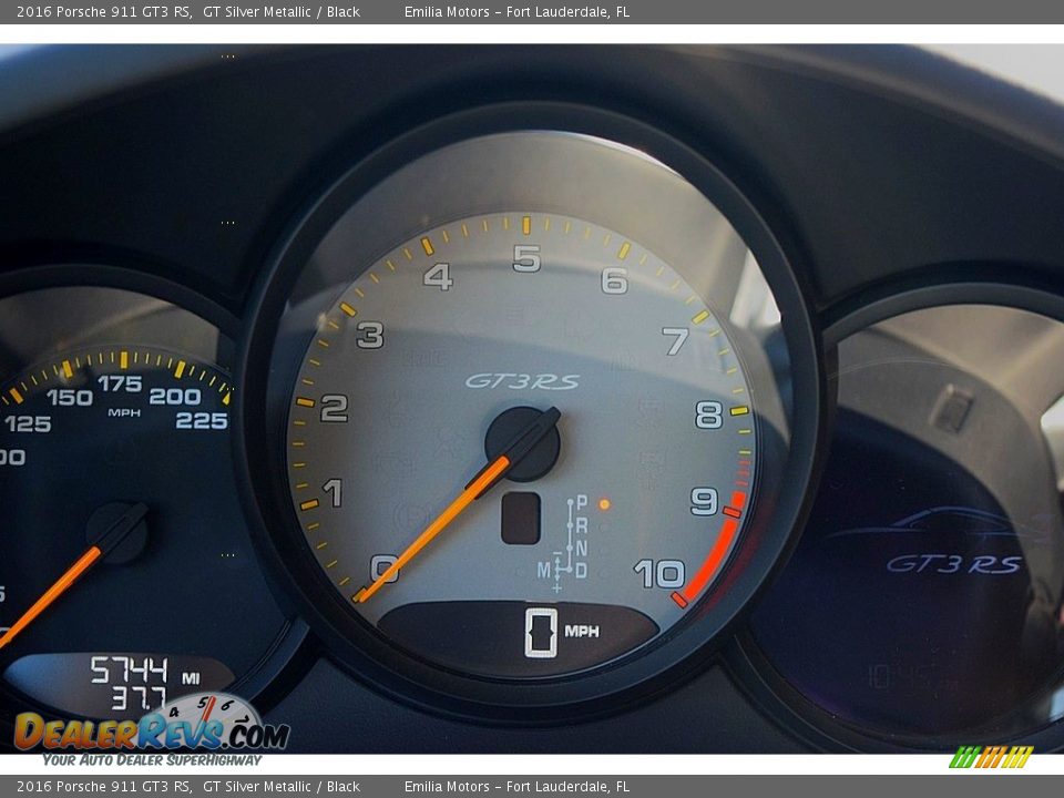 2016 Porsche 911 GT3 RS Gauges Photo #45
