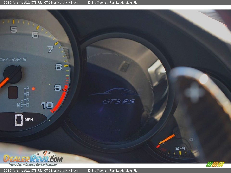 2016 Porsche 911 GT3 RS Gauges Photo #46