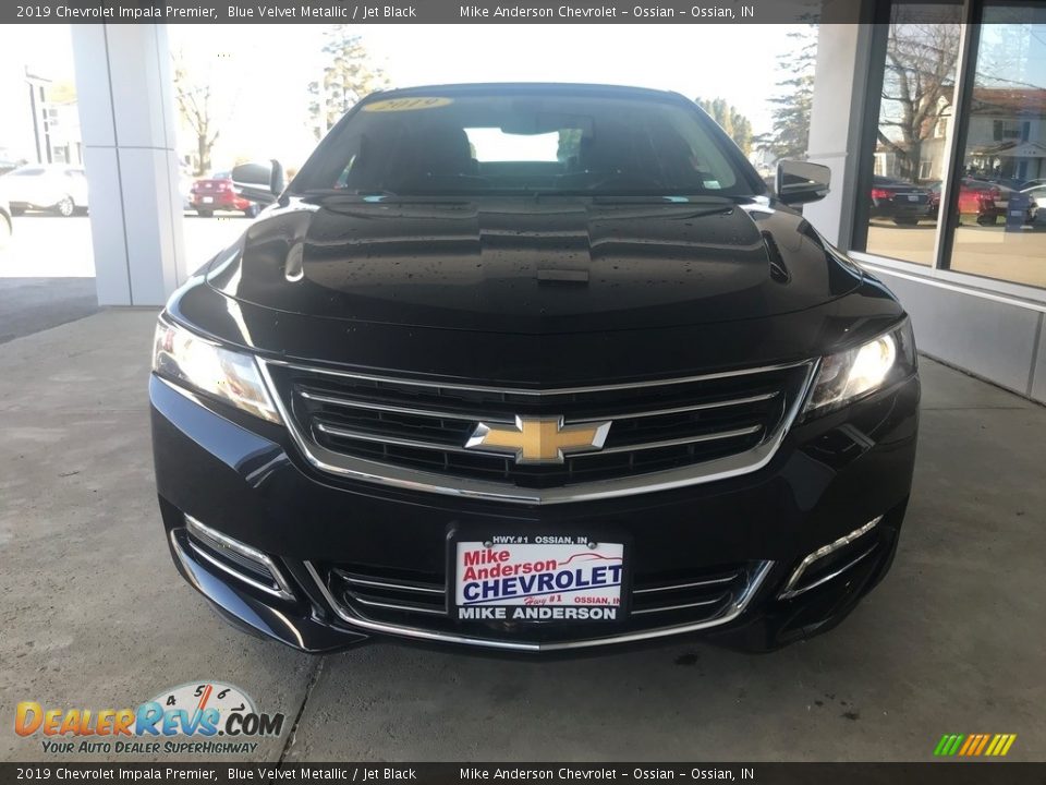 2019 Chevrolet Impala Premier Blue Velvet Metallic / Jet Black Photo #7