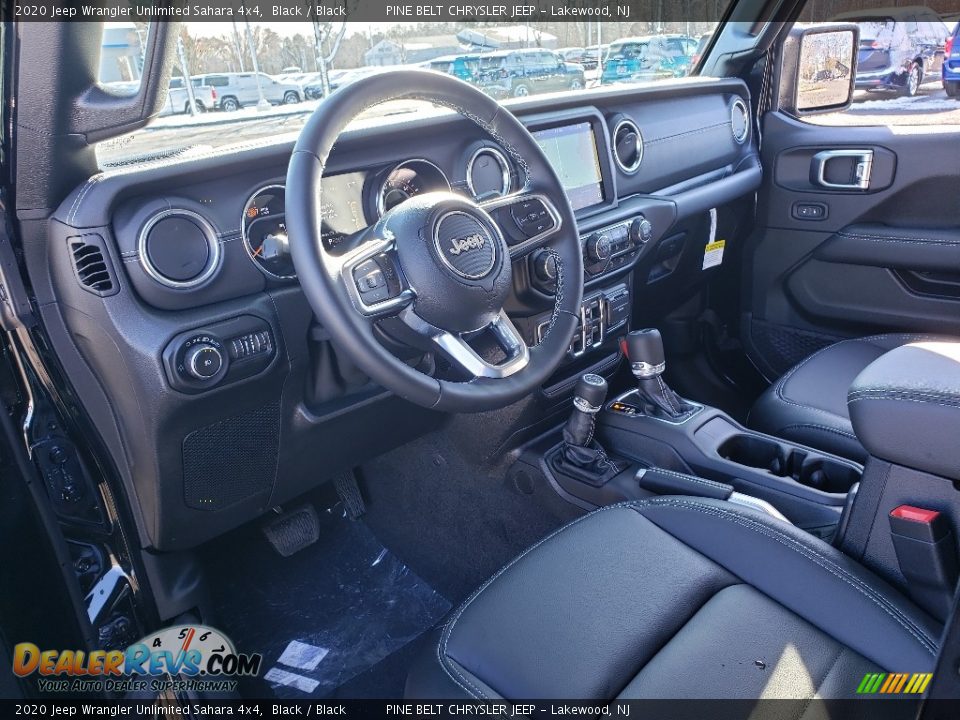 Front Seat of 2020 Jeep Wrangler Unlimited Sahara 4x4 Photo #7