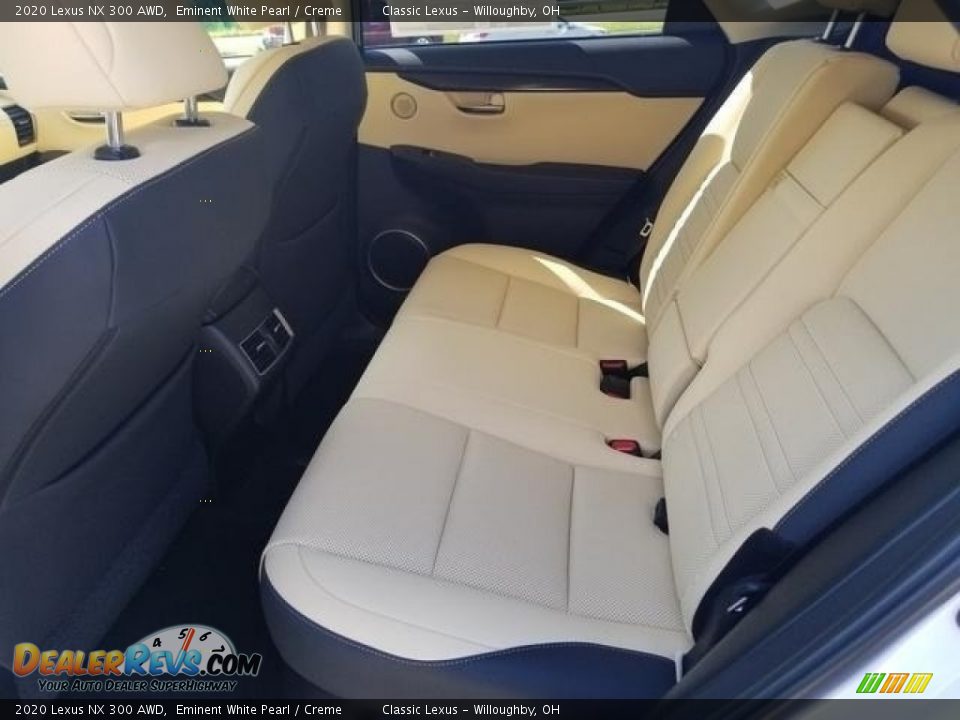 Rear Seat of 2020 Lexus NX 300 AWD Photo #3