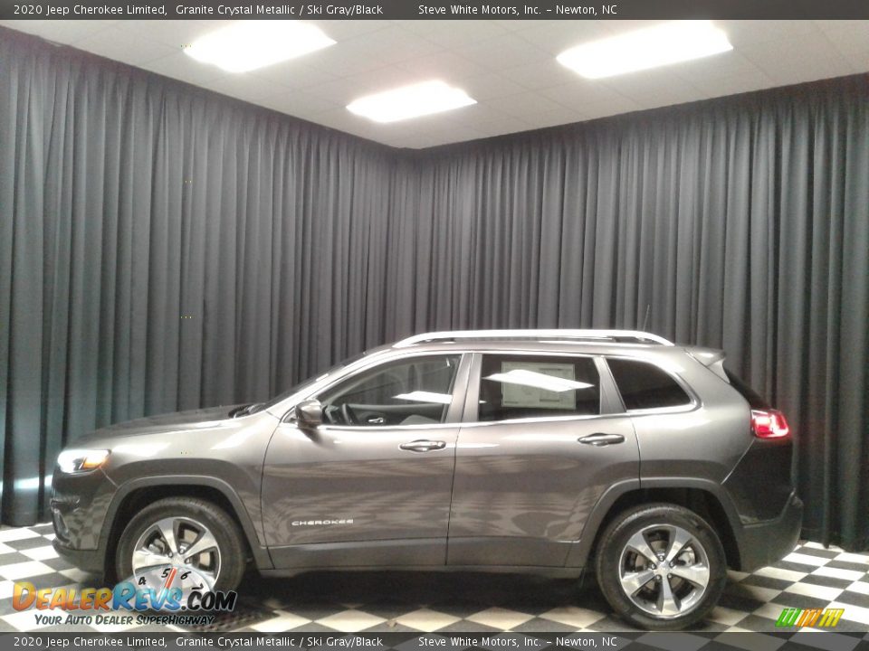 2020 Jeep Cherokee Limited Granite Crystal Metallic / Ski Gray/Black Photo #1