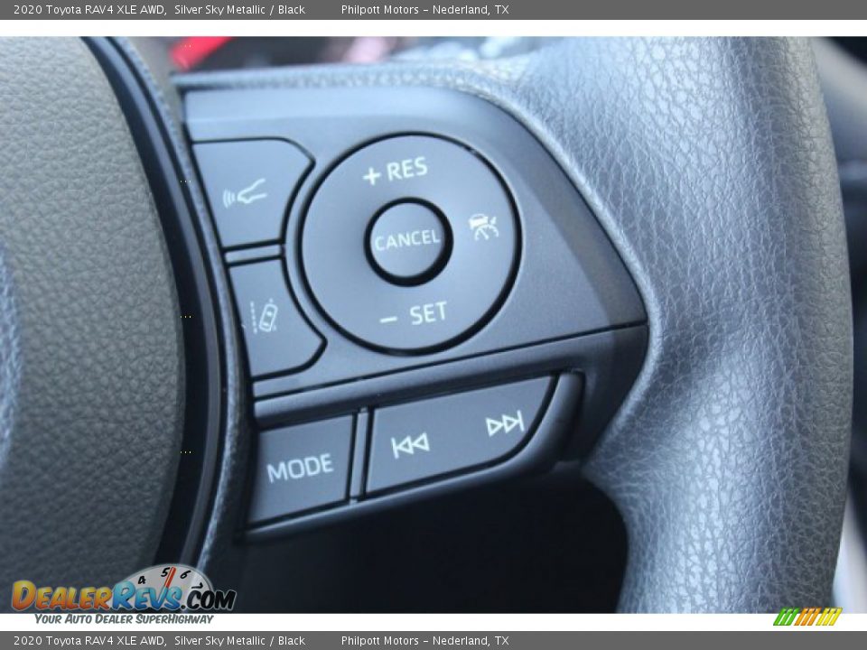 2020 Toyota RAV4 XLE AWD Steering Wheel Photo #15