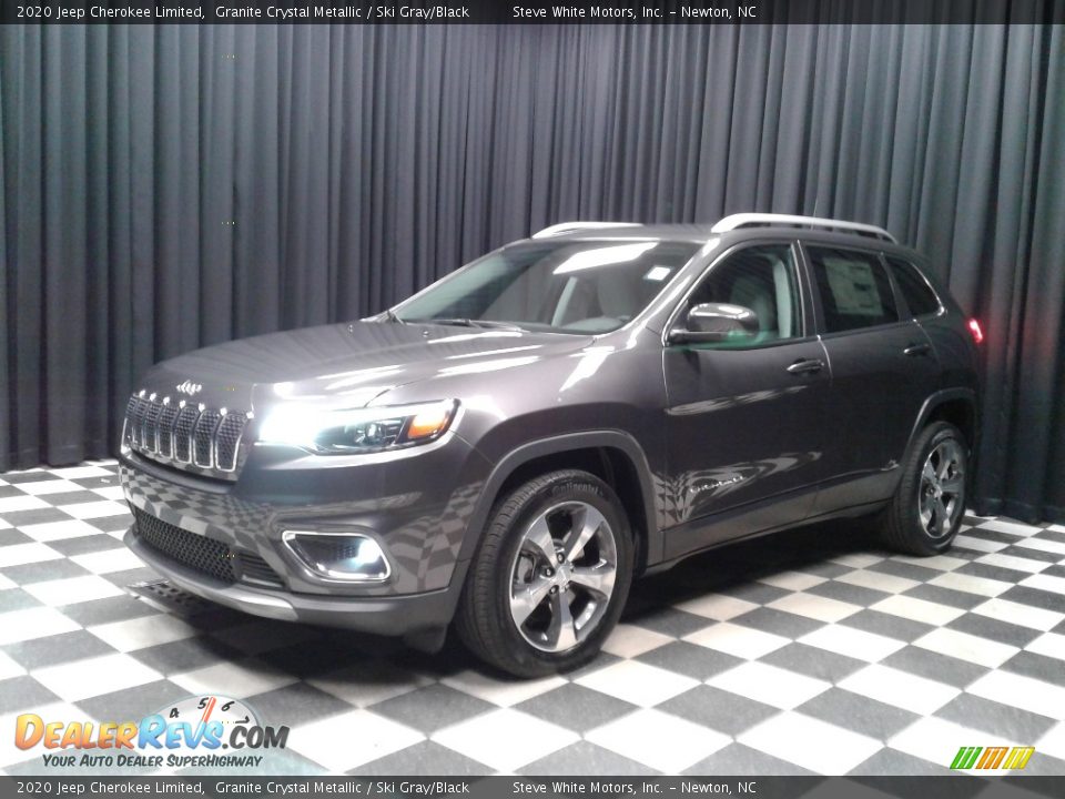 2020 Jeep Cherokee Limited Granite Crystal Metallic / Ski Gray/Black Photo #2