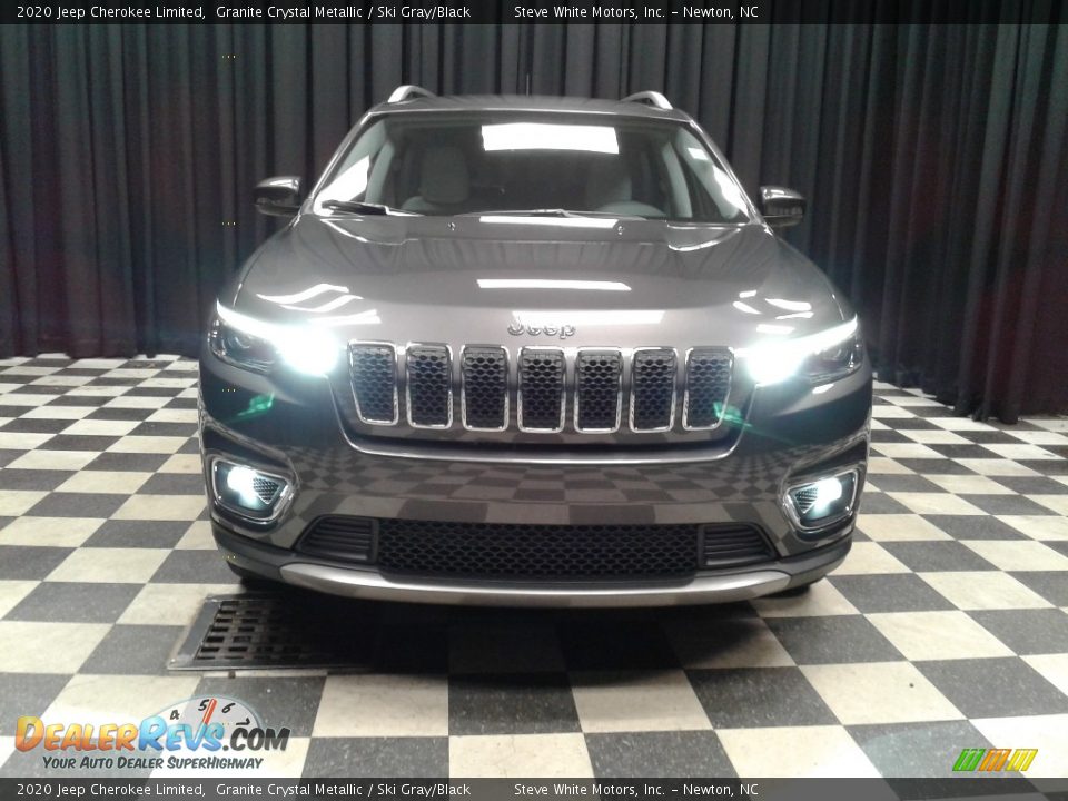 2020 Jeep Cherokee Limited Granite Crystal Metallic / Ski Gray/Black Photo #3