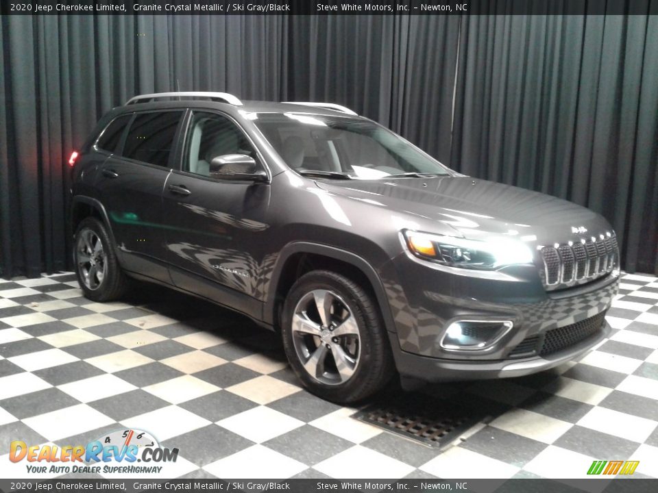 2020 Jeep Cherokee Limited Granite Crystal Metallic / Ski Gray/Black Photo #4