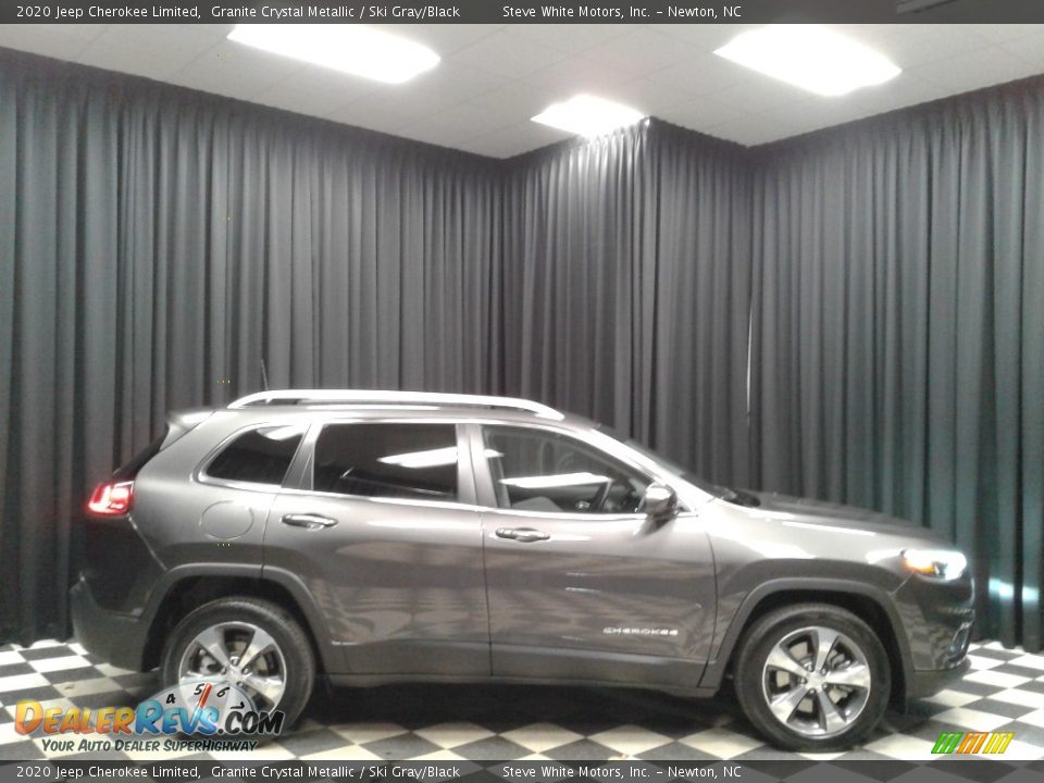 2020 Jeep Cherokee Limited Granite Crystal Metallic / Ski Gray/Black Photo #5