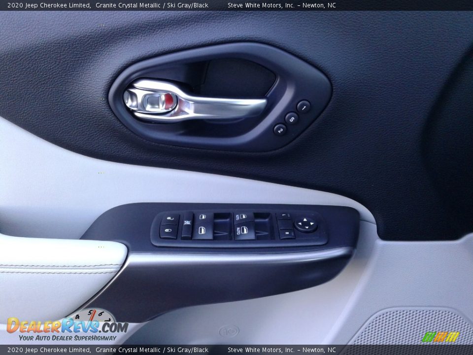 2020 Jeep Cherokee Limited Granite Crystal Metallic / Ski Gray/Black Photo #9