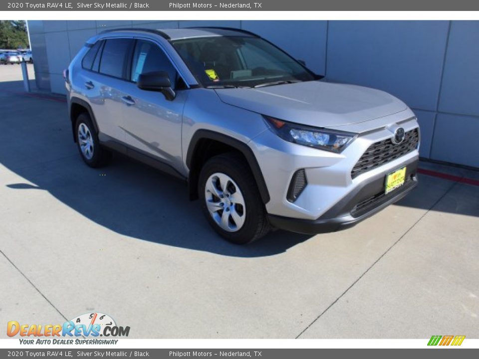 2020 Toyota RAV4 LE Silver Sky Metallic / Black Photo #2