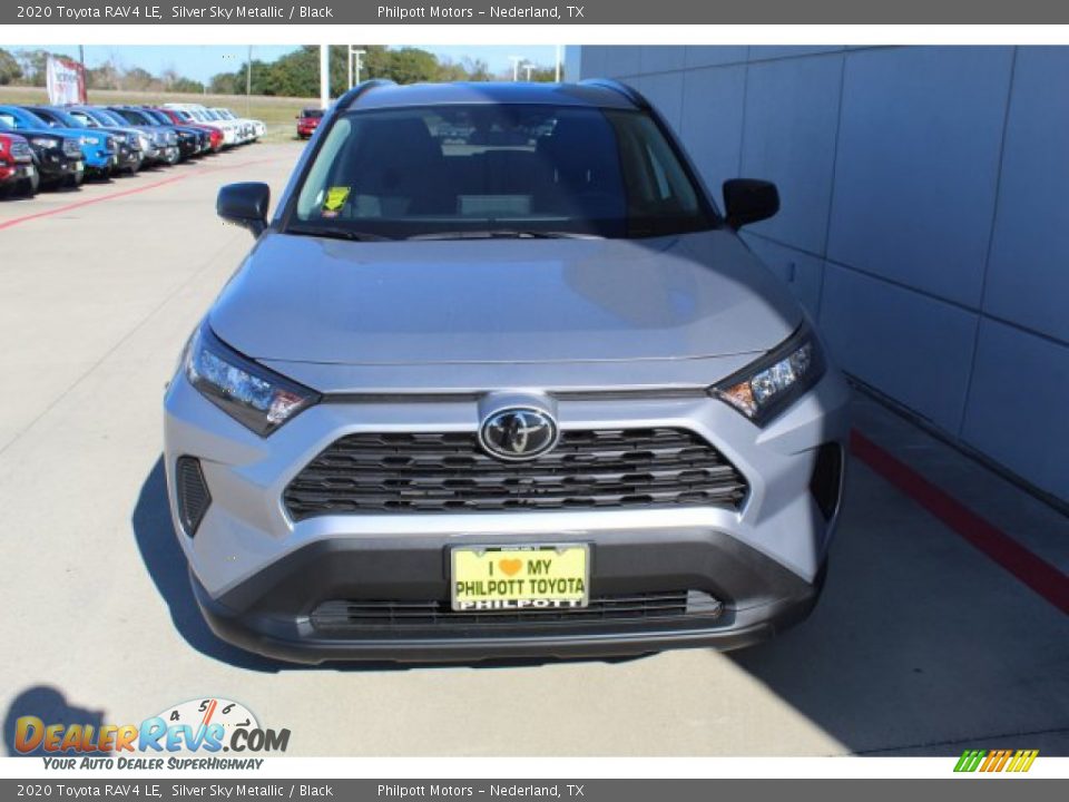 2020 Toyota RAV4 LE Silver Sky Metallic / Black Photo #3
