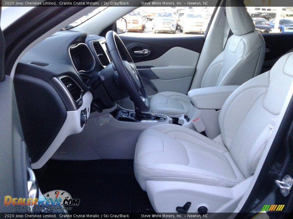 2020 Jeep Cherokee Limited Granite Crystal Metallic / Ski Gray/Black Photo #10