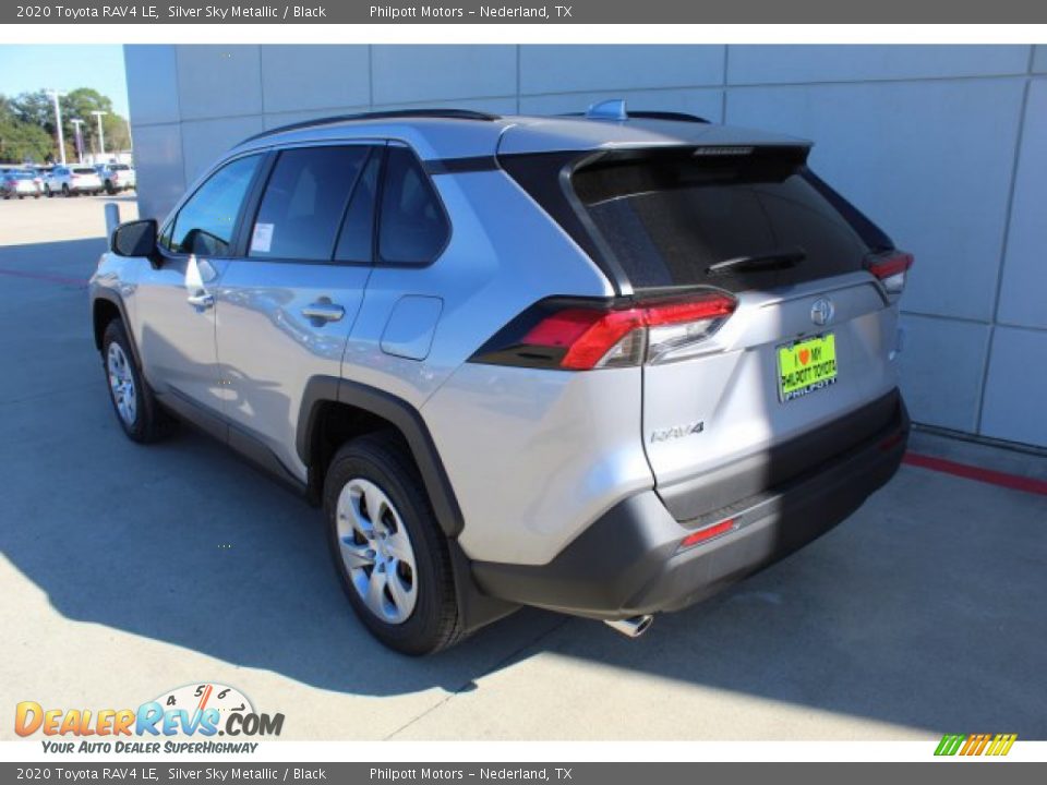 2020 Toyota RAV4 LE Silver Sky Metallic / Black Photo #6