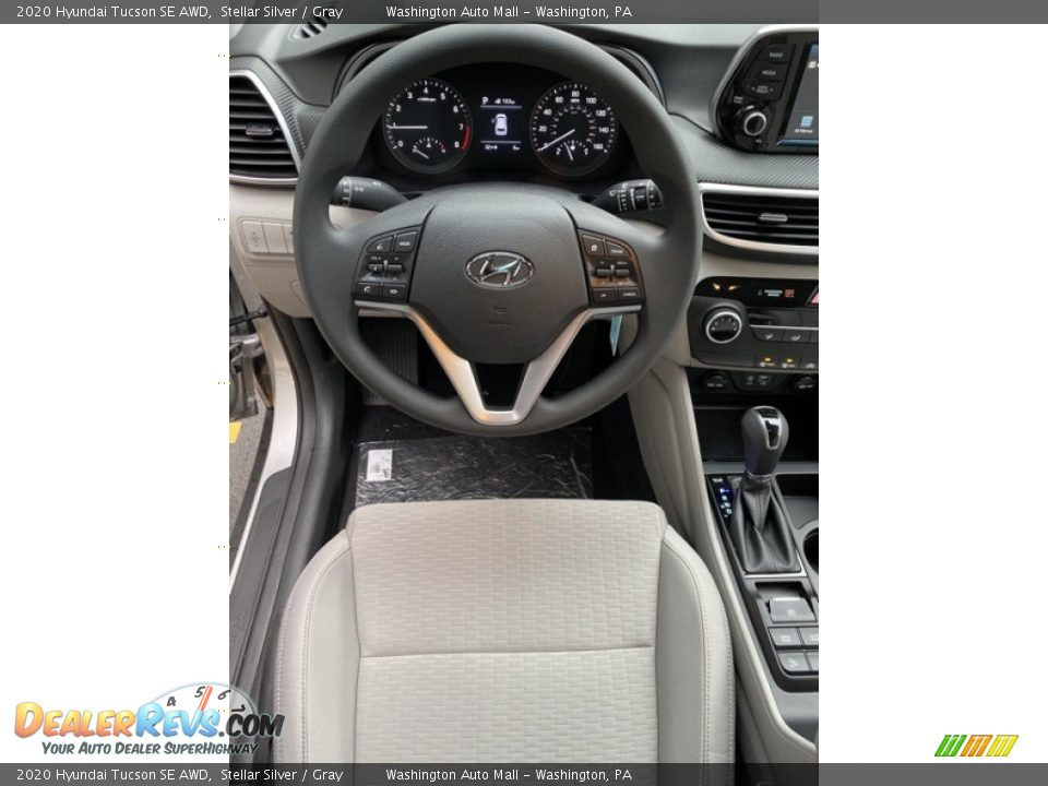 2020 Hyundai Tucson SE AWD Steering Wheel Photo #14