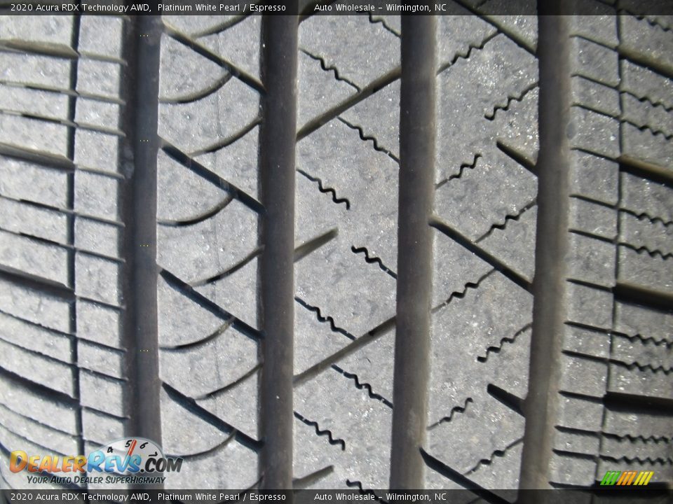 2020 Acura RDX Technology AWD Platinum White Pearl / Espresso Photo #8