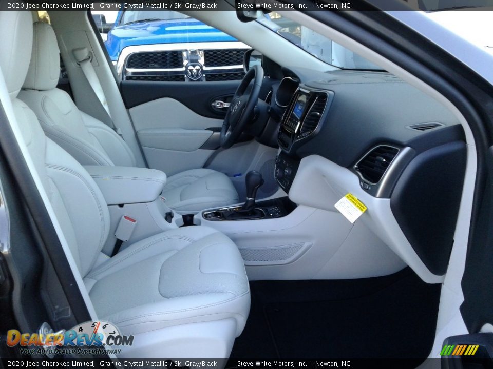 2020 Jeep Cherokee Limited Granite Crystal Metallic / Ski Gray/Black Photo #16
