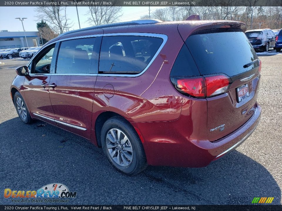 2020 Chrysler Pacifica Touring L Plus Velvet Red Pearl / Black Photo #4