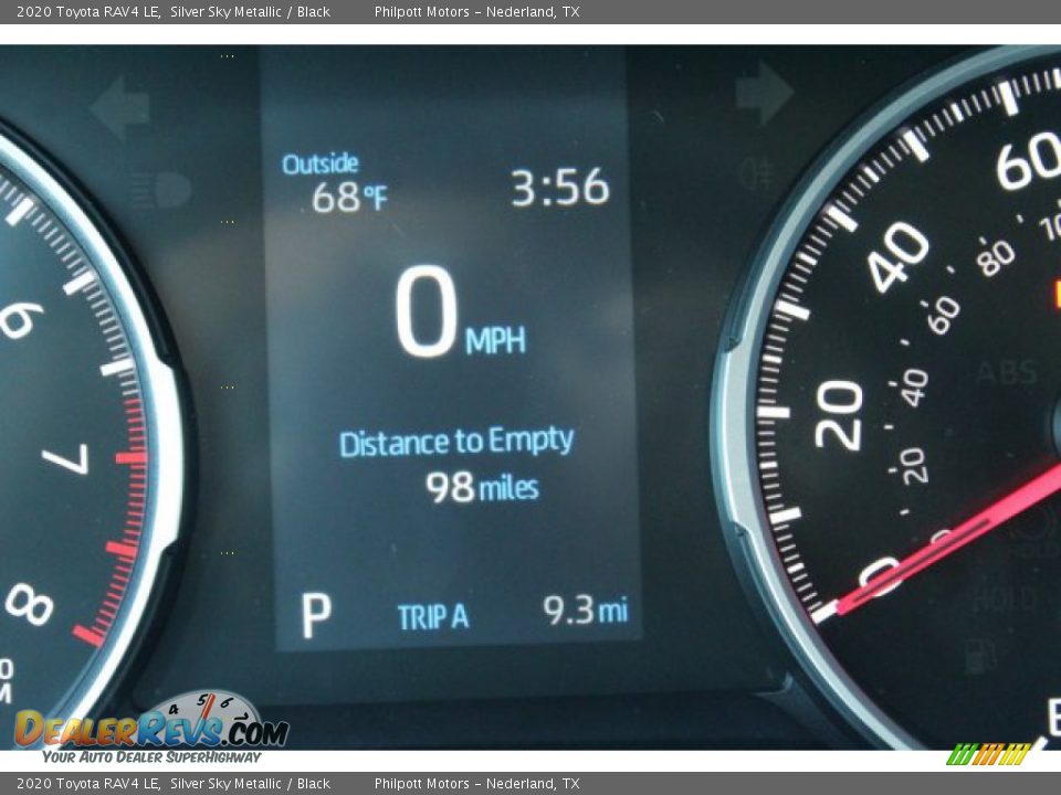 2020 Toyota RAV4 LE Silver Sky Metallic / Black Photo #16