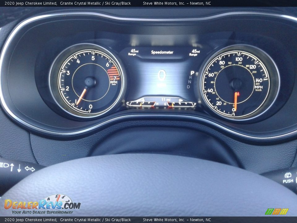 2020 Jeep Cherokee Limited Granite Crystal Metallic / Ski Gray/Black Photo #20