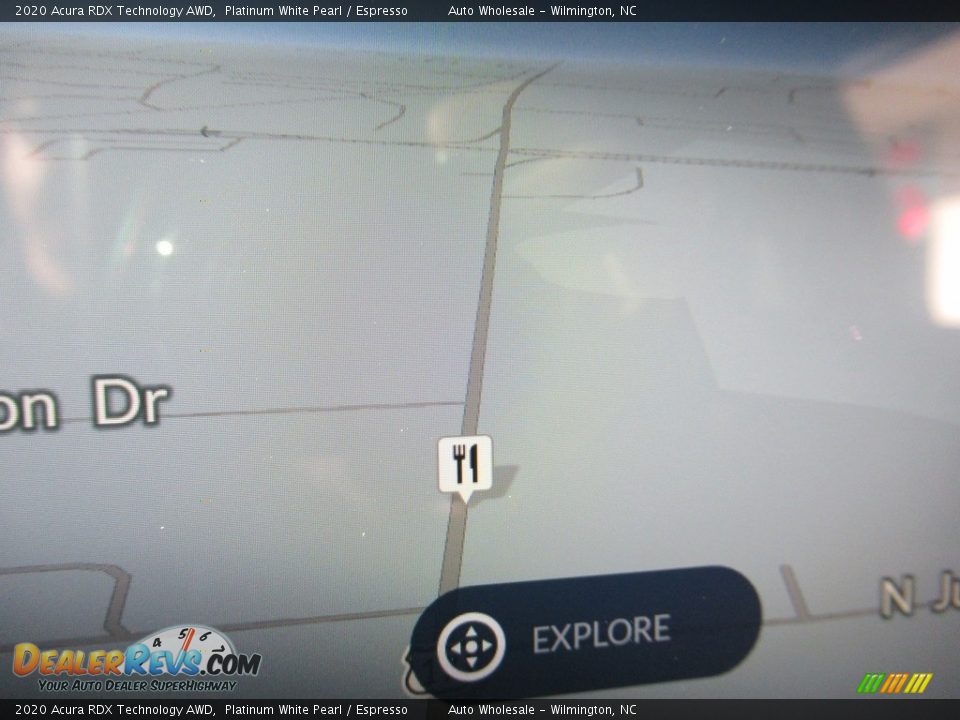 2020 Acura RDX Technology AWD Platinum White Pearl / Espresso Photo #16