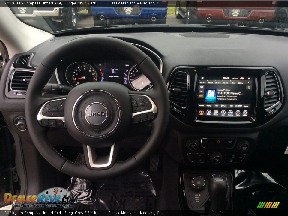 2020 Jeep Compass Limted 4x4 Sting-Gray / Black Photo #3