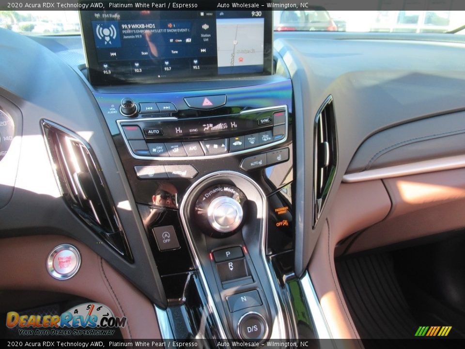 2020 Acura RDX Technology AWD Platinum White Pearl / Espresso Photo #17
