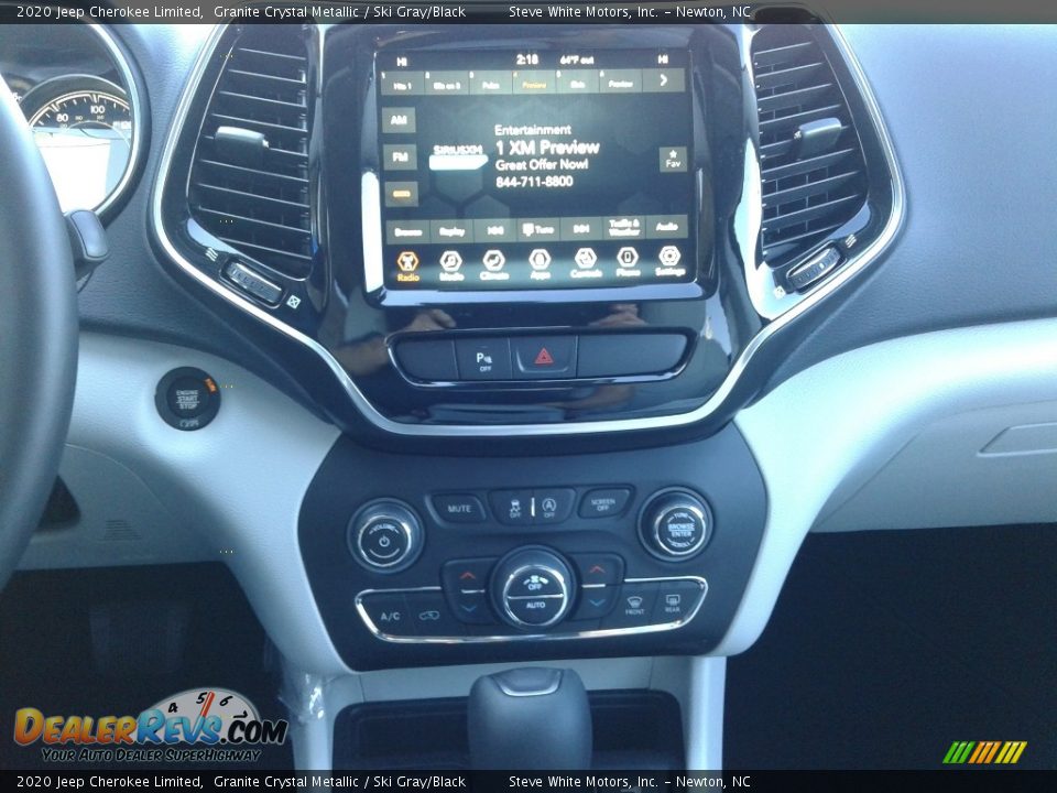 2020 Jeep Cherokee Limited Granite Crystal Metallic / Ski Gray/Black Photo #21