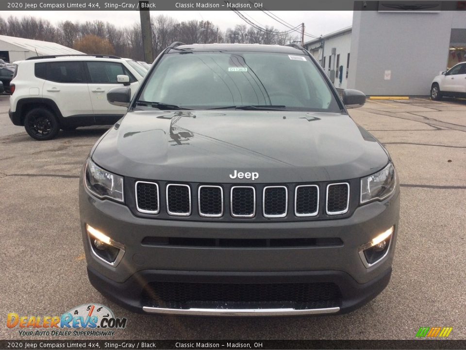 2020 Jeep Compass Limted 4x4 Sting-Gray / Black Photo #4
