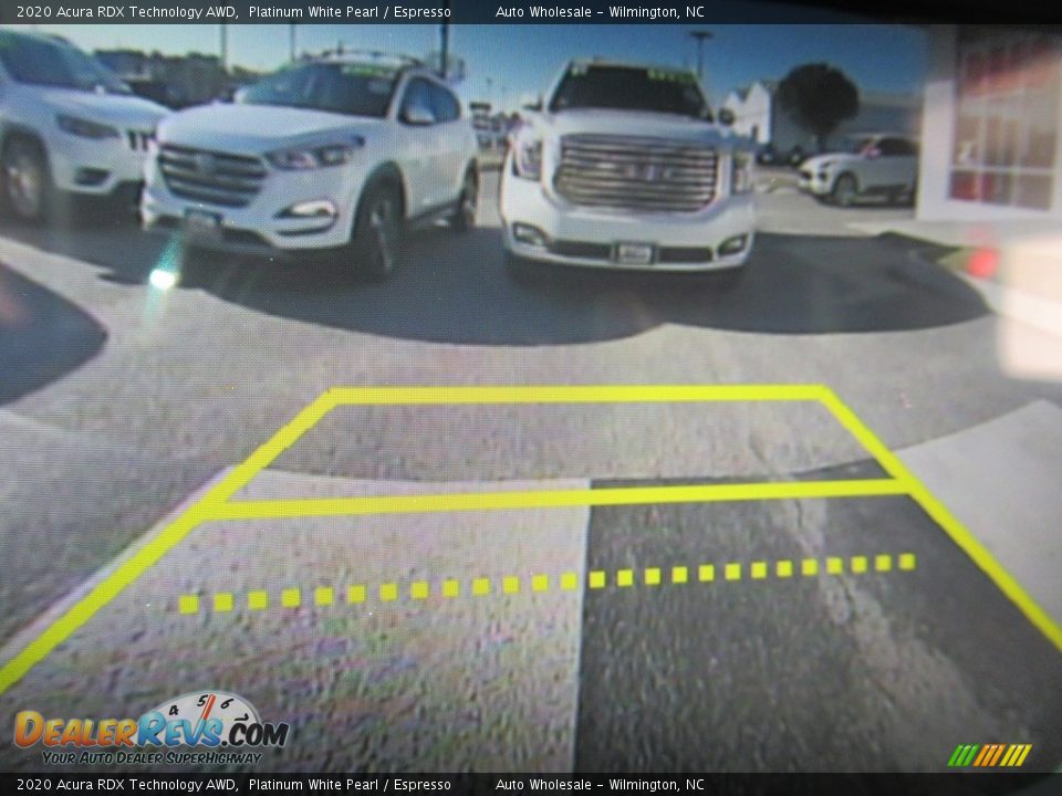 2020 Acura RDX Technology AWD Platinum White Pearl / Espresso Photo #18
