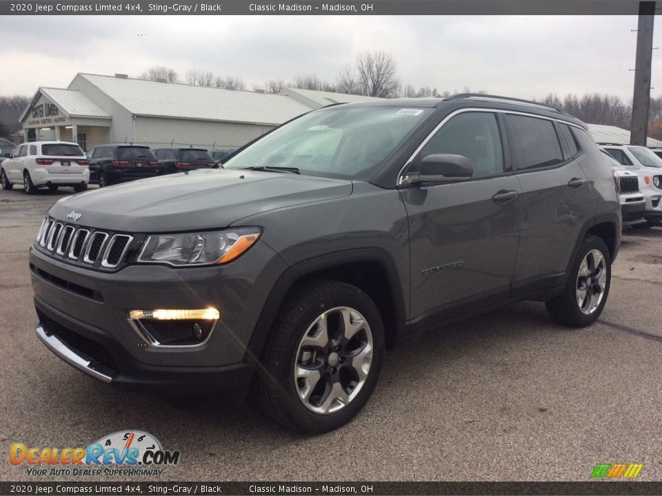 2020 Jeep Compass Limted 4x4 Sting-Gray / Black Photo #5