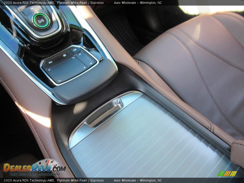 2020 Acura RDX Technology AWD Platinum White Pearl / Espresso Photo #19