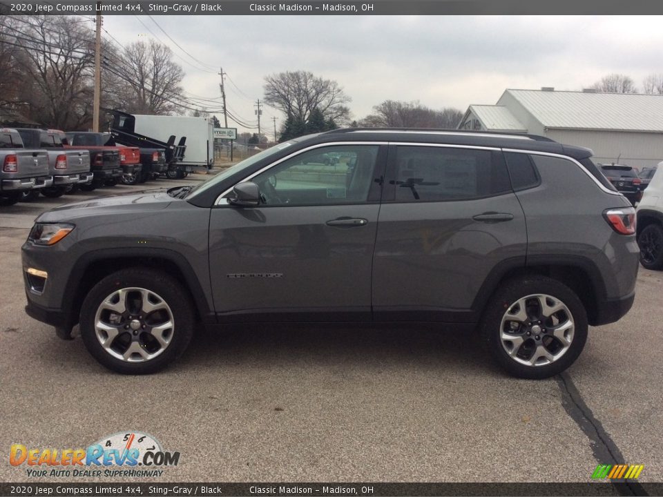 2020 Jeep Compass Limted 4x4 Sting-Gray / Black Photo #6