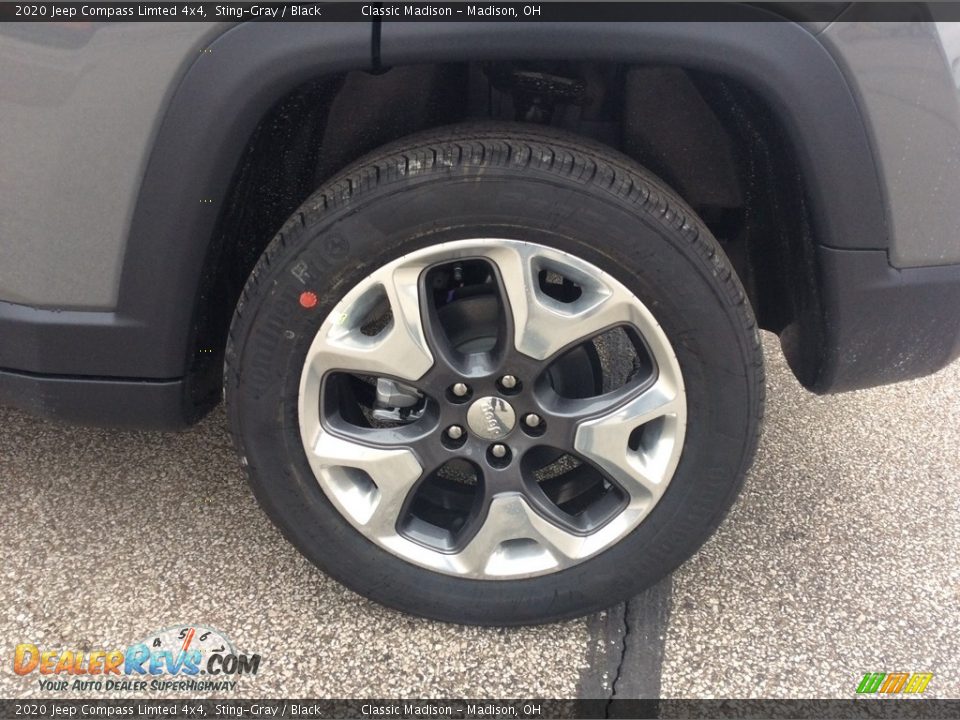 2020 Jeep Compass Limted 4x4 Sting-Gray / Black Photo #9