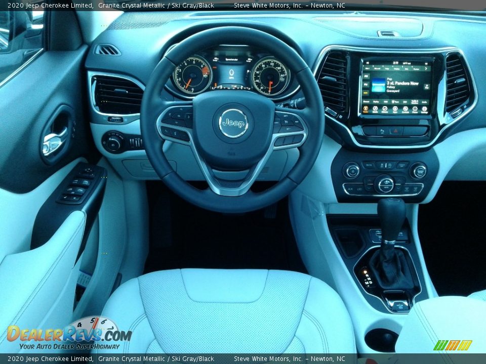 2020 Jeep Cherokee Limited Granite Crystal Metallic / Ski Gray/Black Photo #30