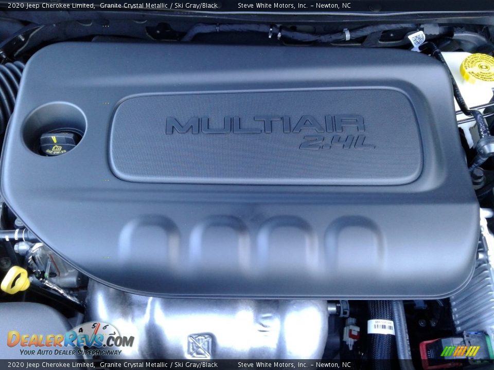 2020 Jeep Cherokee Limited Granite Crystal Metallic / Ski Gray/Black Photo #32