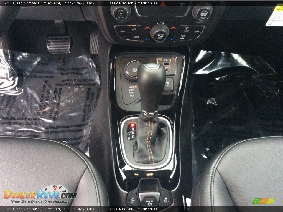 2020 Jeep Compass Limted 4x4 Sting-Gray / Black Photo #16