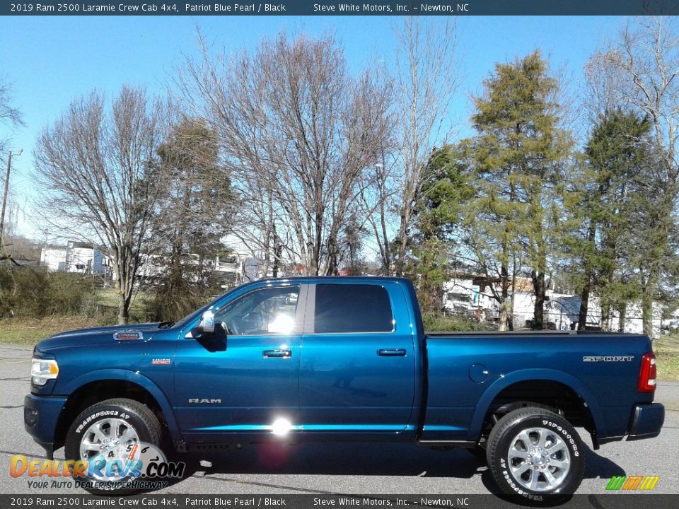 2019 Ram 2500 Laramie Crew Cab 4x4 Patriot Blue Pearl / Black Photo #1