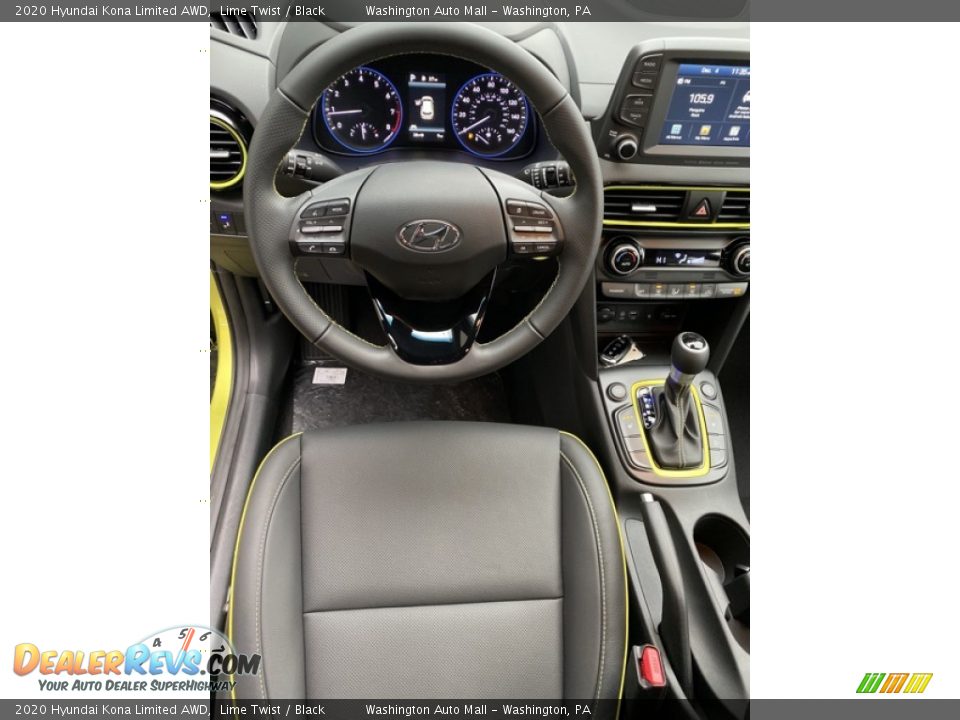2020 Hyundai Kona Limited AWD Steering Wheel Photo #14
