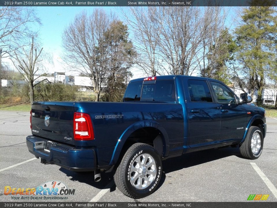 2019 Ram 2500 Laramie Crew Cab 4x4 Patriot Blue Pearl / Black Photo #6