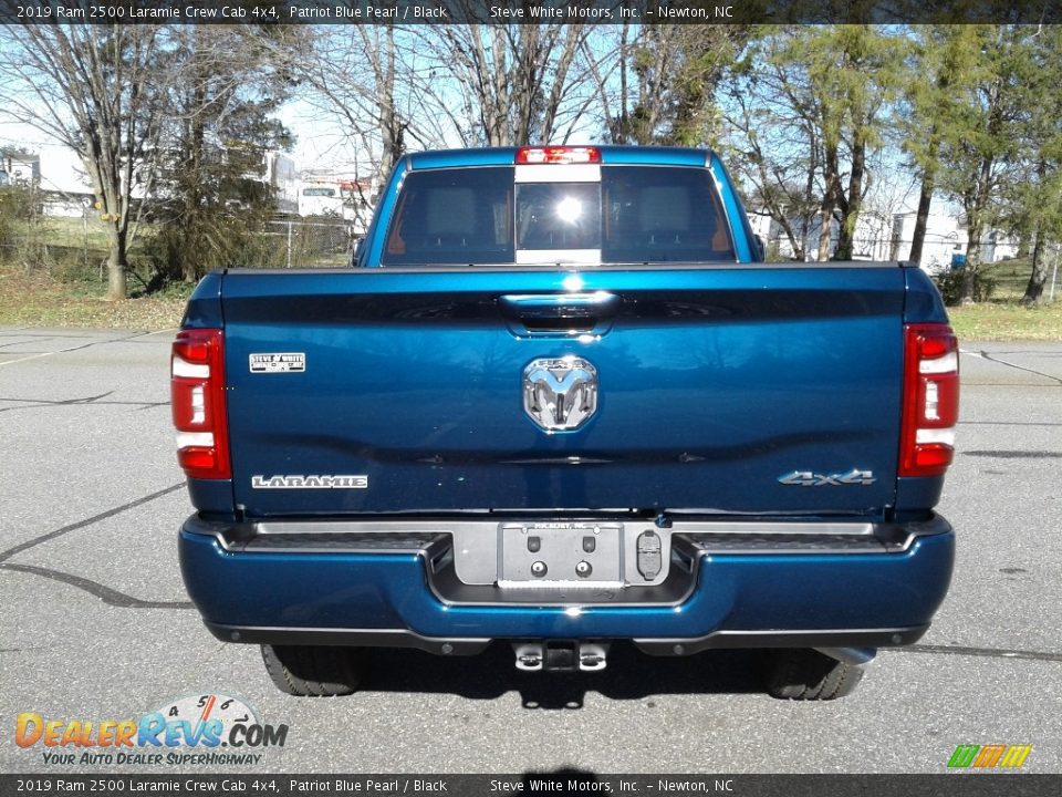 2019 Ram 2500 Laramie Crew Cab 4x4 Patriot Blue Pearl / Black Photo #7