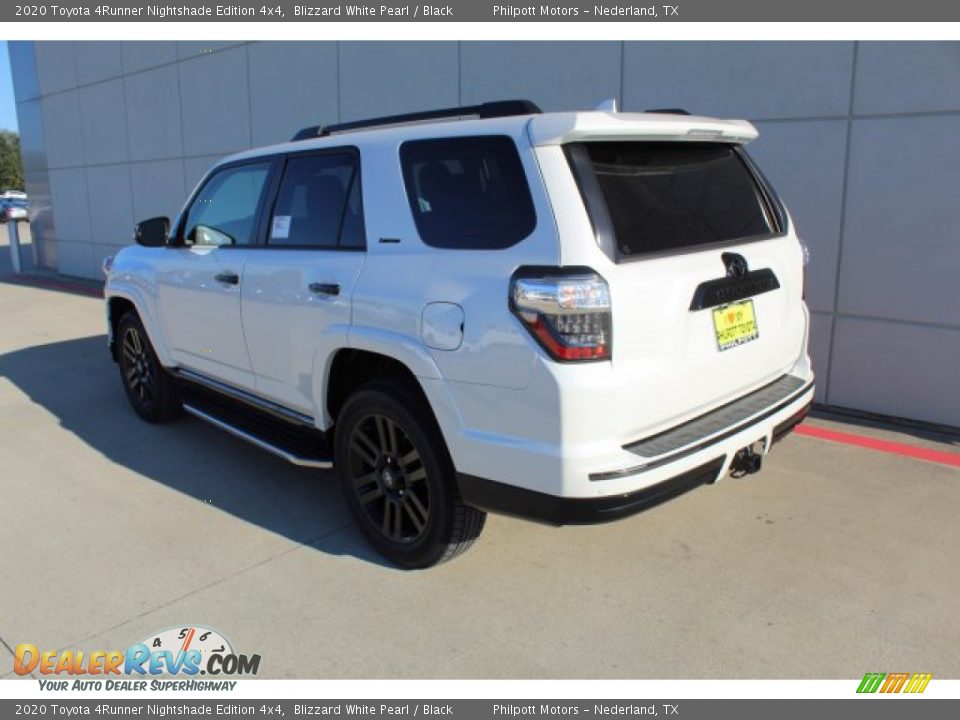 2020 Toyota 4Runner Nightshade Edition 4x4 Blizzard White Pearl / Black Photo #6