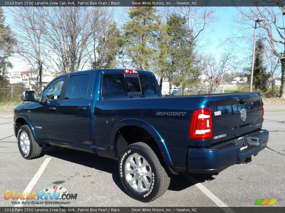 2019 Ram 2500 Laramie Crew Cab 4x4 Patriot Blue Pearl / Black Photo #8