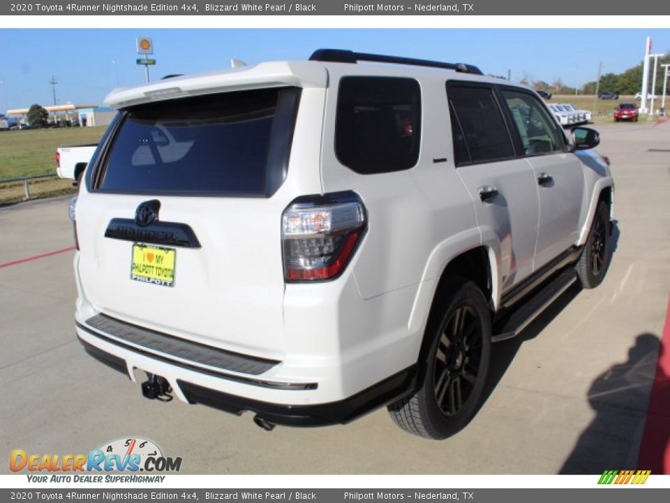 2020 Toyota 4Runner Nightshade Edition 4x4 Blizzard White Pearl / Black Photo #8