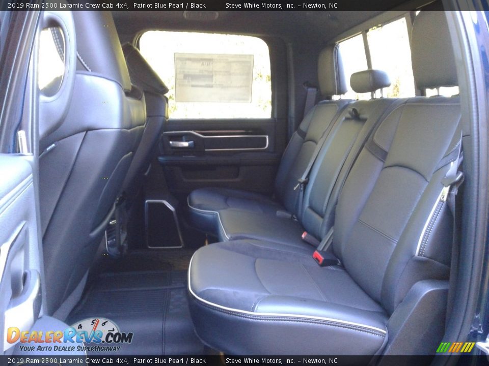 Rear Seat of 2019 Ram 2500 Laramie Crew Cab 4x4 Photo #11