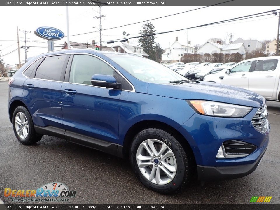 Front 3/4 View of 2020 Ford Edge SEL AWD Photo #3