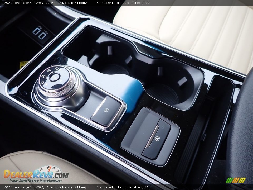 2020 Ford Edge SEL AWD Atlas Blue Metallic / Ebony Photo #19
